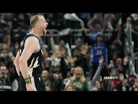 BUCKS TIE NBA PLAYOFF RECORD WITH 25 THREE POINTERS IN 138-122 VICTORY OVER HEAT TO TIE SERIES 1-1