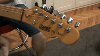 Video thumbnail for Hohner Madcat The Prinz Telecaster 1989 Soundcheck by Tamás Pógyor