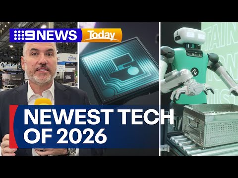 Latest tech and gadgets unveiled at CES 2026 | 9 News Australia