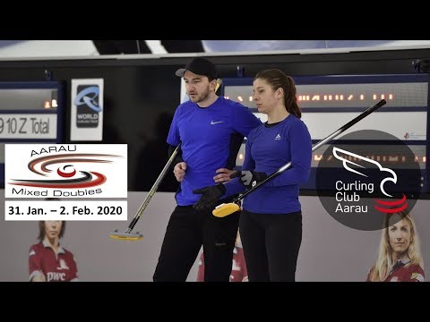 6. Int. Mixed Doubles Aarau 31.01.-02.02.2020 │10:4508:15 CET: RUS2 Mor/Gor vs. SUI3 Pätz/Michel