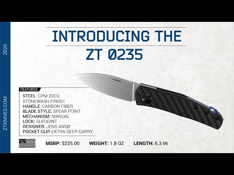 Introducing The Zero Tolerance 0235