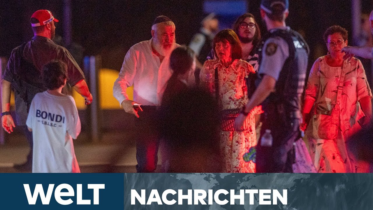 BONDI BEACH: Terror in Australien! Viele Tote bei jüdischen Chanukka-Fest in Sydney I WELT STREAM