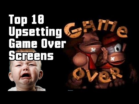 Top 10 Upsetting Game Over Screens