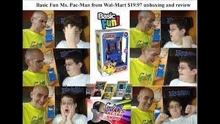 Ms. Pac-Man by Basic Fun Unboxing and Review