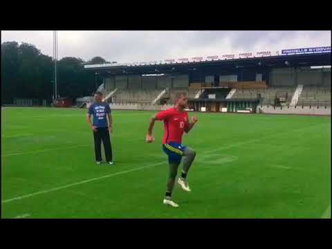 John Guidetti & André Österholm speed drills