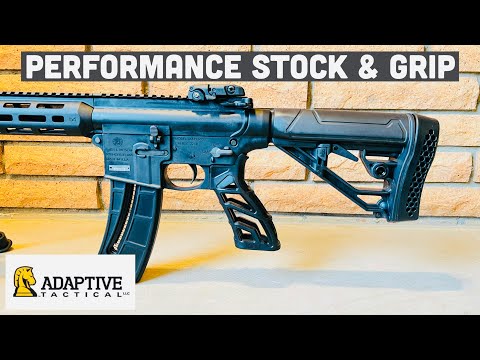 Adaptive Tactical EX Performance Stock \u0026 LTG Grip (AR-15, AR-10, M\u0026P 15-22 Upgrades)
