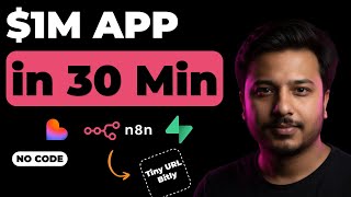 I Built a SaaS Like Bitly in 30 Minutes Using  n8n + Lovable AI + Supabase (No Code)