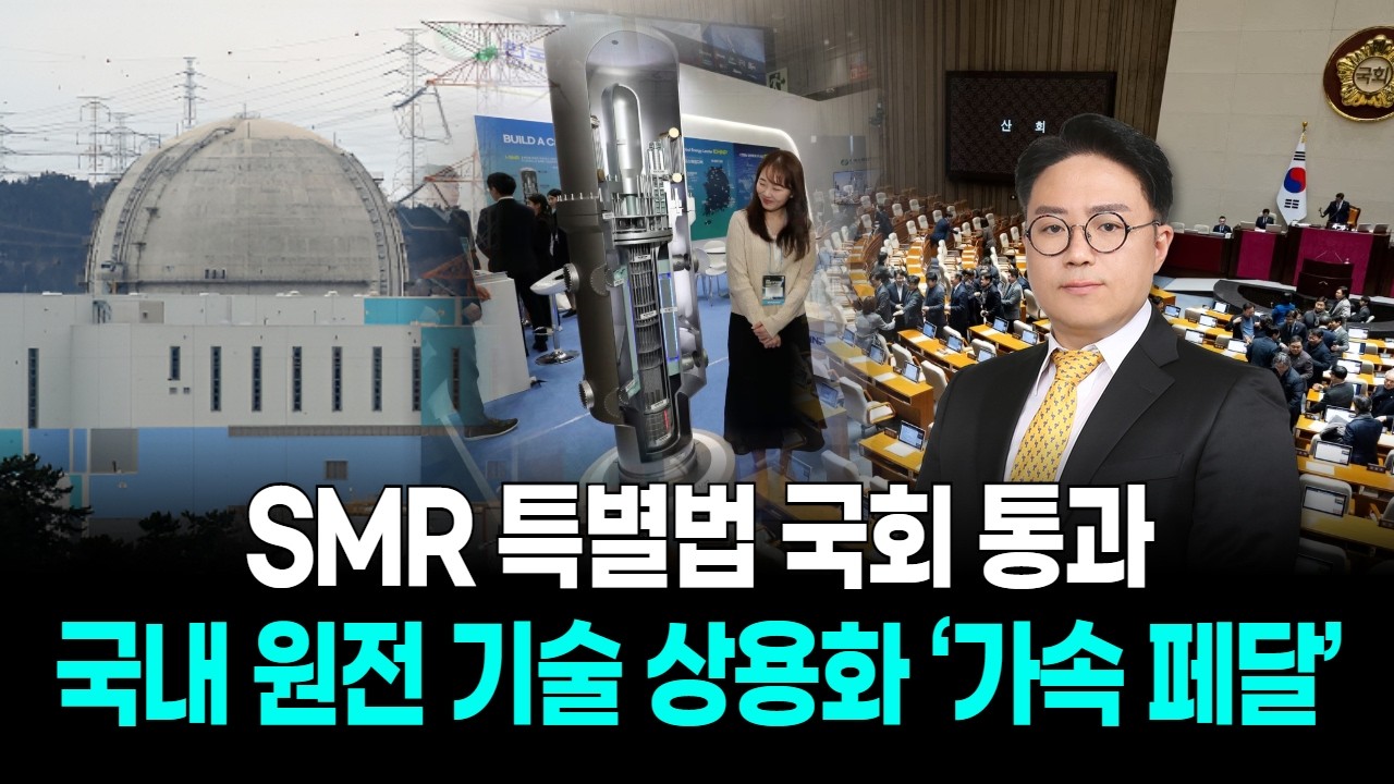 SMR 특별법 국회 통과…국내 원전 기술 상용화 ‘가속 페달’