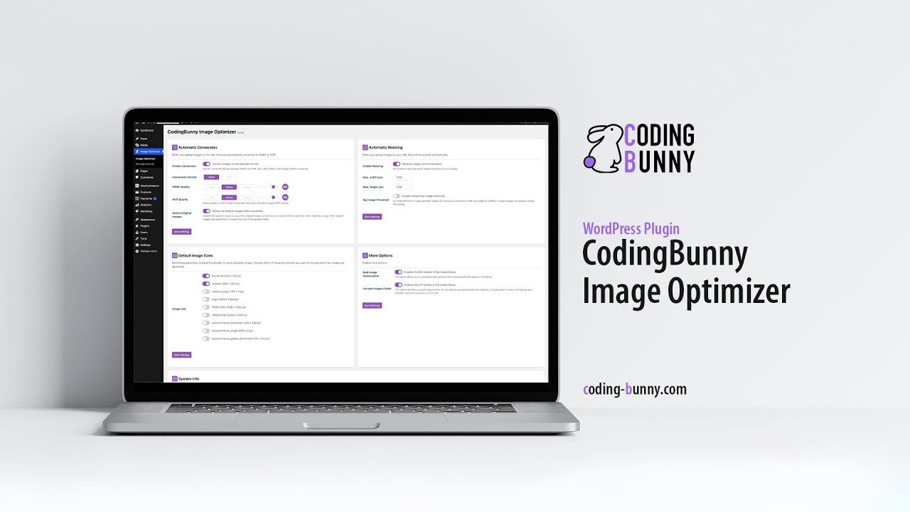 How to use Image Optimizer | CodingBunny Tutorial