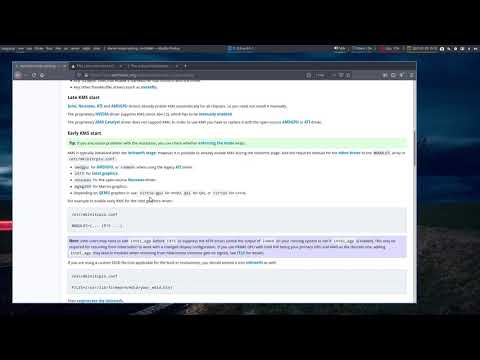 ArcoLinux : 1798 Unable to boot into a Linux system - pass on parameters to the linux kernel