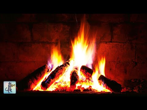 24/7 Best Relaxing Fireplace Sounds - Burning Fireplace & Crackling Fire Sounds (NO MUSIC)