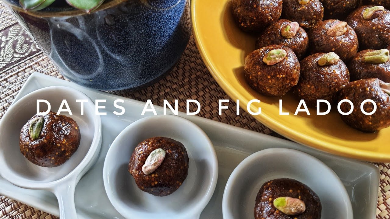 Dates and fig ladoo