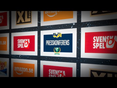Presskonferens HV71–Färjestad BK