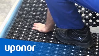 Uponor Minitec - dodatečné podlahové vytápění - jak na to?