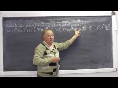 1/2 Lectia 700 - Cuburi si patrate perfecte | Operatii cu puteri | Factor comun - Tema Clasa 5