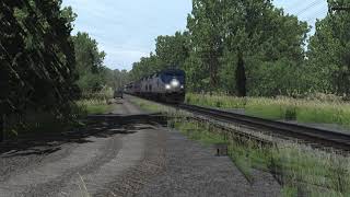 Trainz Railroad Simulator 2019 Amtrak Crescent 20 Flyby