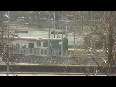E464 + MDVC Trenord e pilota piano ribassato 1965 - Monza 08/03/2014