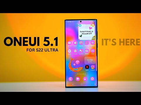 Samsung ONE UI 5.1 for S22 Ultra - IT'S HERE!