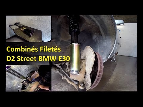 On Installe Des Combinés Filetés D2 Street Sur Ma E30 !