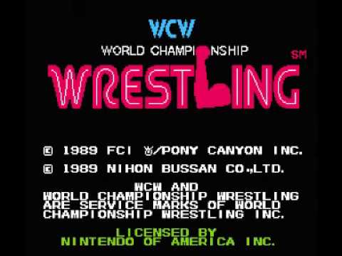 WCW : World Championship Wrestling NES