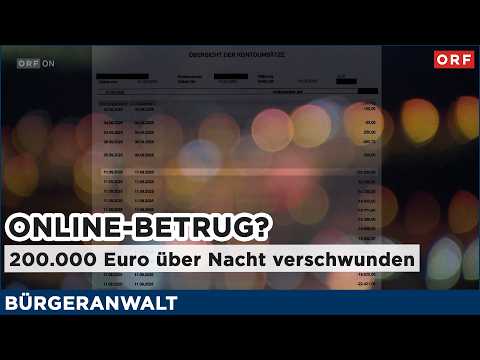 Online-Betrug? 200.000€ über Nacht verschwunden | Bürgeranwalt 14.02.2026