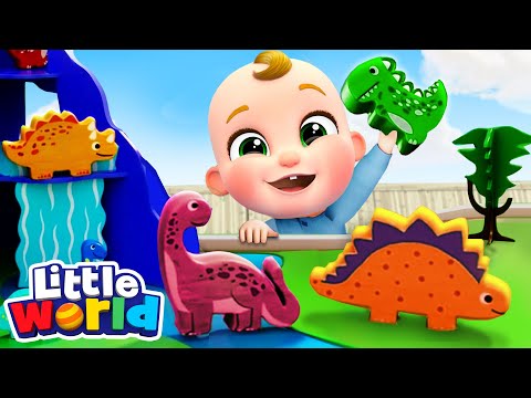 Ten Little Dinosaurs | Kids Songs & Nursery Rhymes by Little World