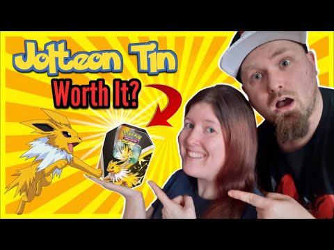 Pokemon Eeveelution Tins (1/3): JOLTEON TIN!
