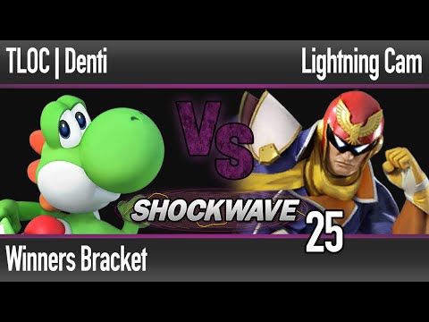 SW 25 Wii U - TLOC | Denti (Yoshi, Sheik) vs Lightning Cam (C Falcon) - Winners Bracket