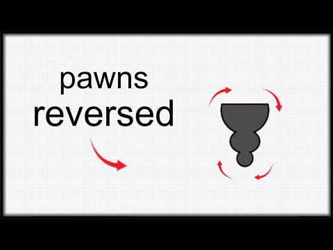 I Reversed pawns in chess