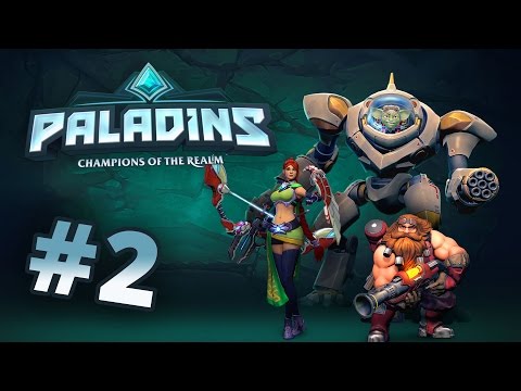 Paladins Beta - Ep 2 - Blasting as Barik, w/ SwordFighter