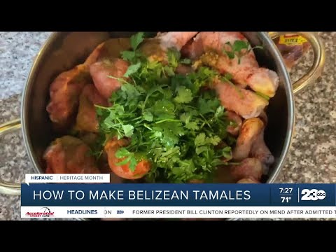 How to make Belizean tamales