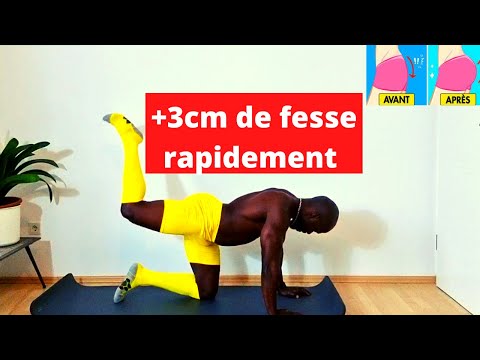 prendre 3 cm des fesses rapidement