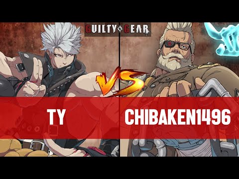 【GGST】TY(CHIPP) vs CHIBAKEN1496(GOLDLEWIS) ▰ Guilty Gear Strive | High Level Gameplay