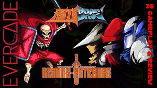 Evercade Demons of Asteborg & Astebros   Gameplay & Review