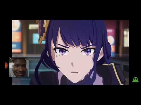 Dragoone Gaming Reacting to If Genshin impact Had a Cyberpunk Anime Reaction Part 1 And 2