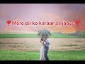 Mere Dil Ko Karaar Aa Jaaye ️ Love Song ️ Udit Narayan Sadhna Sargam Musical Taraane YTvideos
