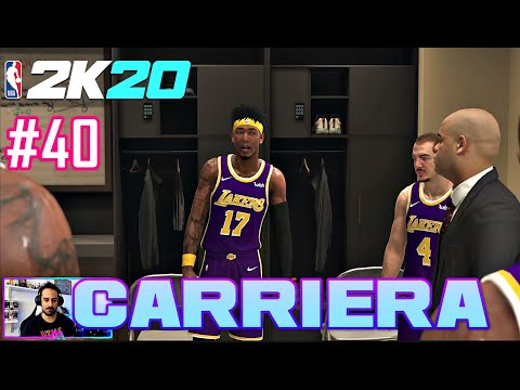 ENTRO NELLA STORIA DEI LAKERS - NBA 2K20 ITA MY CAREER - Ep.40 - Gameplay PS4 pro