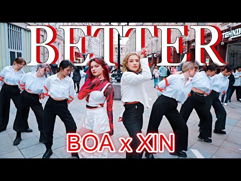 [DANCE COVER IN PUBLIC | ONE TAKE] BoA X XIN 'Better (对峙)' by AURORA