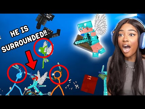 EVERYONE TURNED ON RED??! PIG TO THE RESCUE!! | Animation vs Minecraft Shorts [18 -19] Reaction
