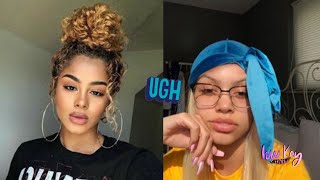 ✨🌸 CUTE QUARANTINE HAIRSTYLES+EDGES 2020 ✨🌸 | Natural Hairstyles l LOW KEY EXTRA EDITION