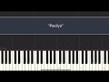 Pasilyo Synthesia Piano Tutorial