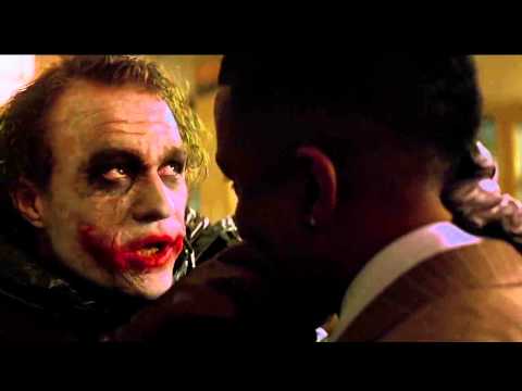 The Dark Knight: "Why so serious" scene HD