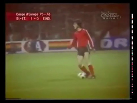 Ralf Edström vs Saint Etienne  Coppa dei Campioni 1975 1976 (Andata)