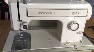 Kenmore Model 158 Sewing Machine: Threading The Needle