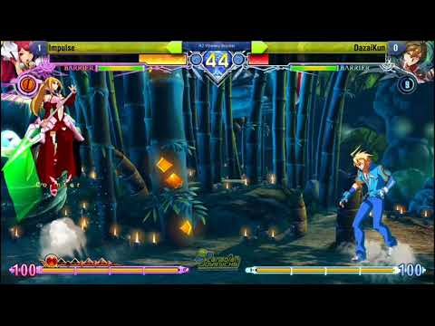 VSB:UD18 - BBCF - Impulse (Izayoi) vs DazaiKun (Naoto)