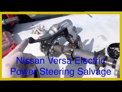 How to uninstall Versa electric steering column for use on Z31