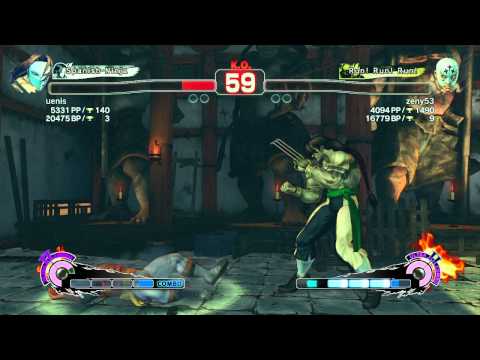 SSFIVAE~ Vega (uenis) vs. El Fuerte (zeny53) HD