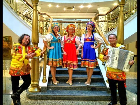 Фольклорный ансамбль " У БАРИНА" выступление на свадьбе.