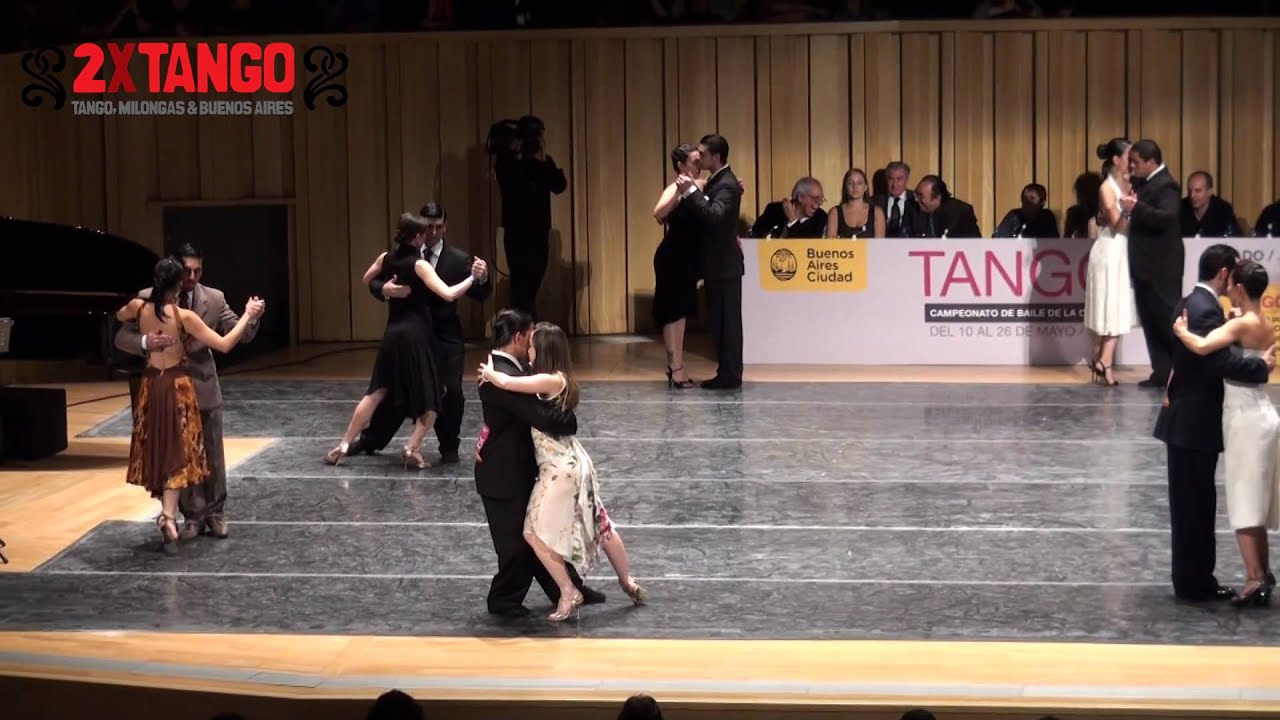Campeonato de Baile de la Ciudad 2012 Tango Milongueros del Mundo