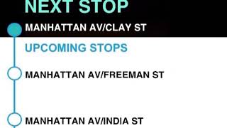 B43 to Lefferts Gardens Prospect Pk Bus Audio Announcements MTA BUS